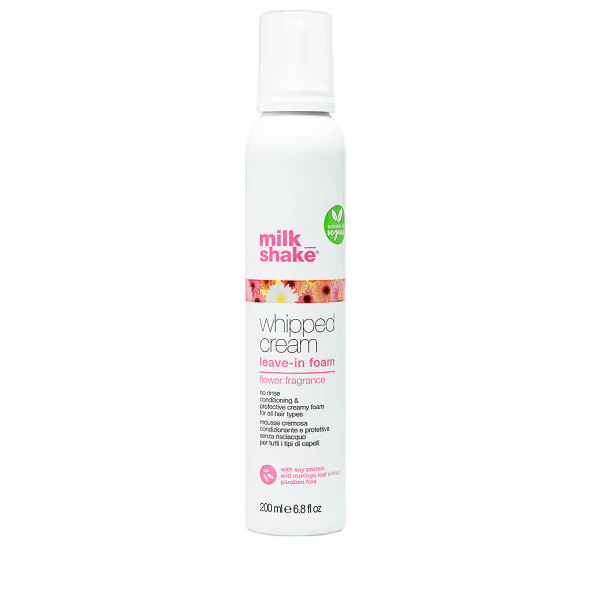 Milk Shake Milk Shake, Whipped Cream, Leave-In Schaumconditioner, Zur Hydratation, 200 ml Regular