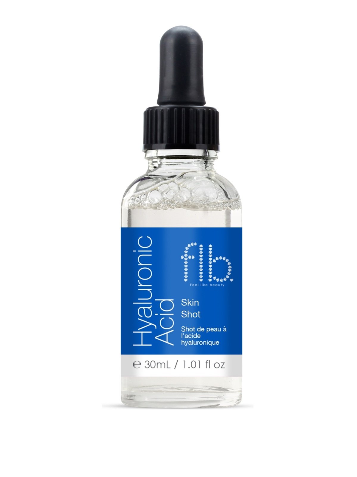 Feel Like Beauty Feel Like Beauty, Skin Shot, Hyaluronsäure, Hydratisierend, Serum, Für das Gesicht, 30 ml Regular