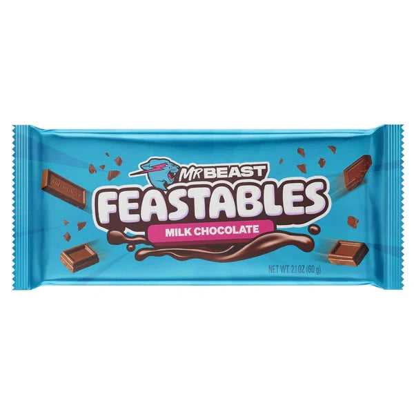 Mr. Beast Bar Feastables Milk Chocolate 60g - Candyshop.ch