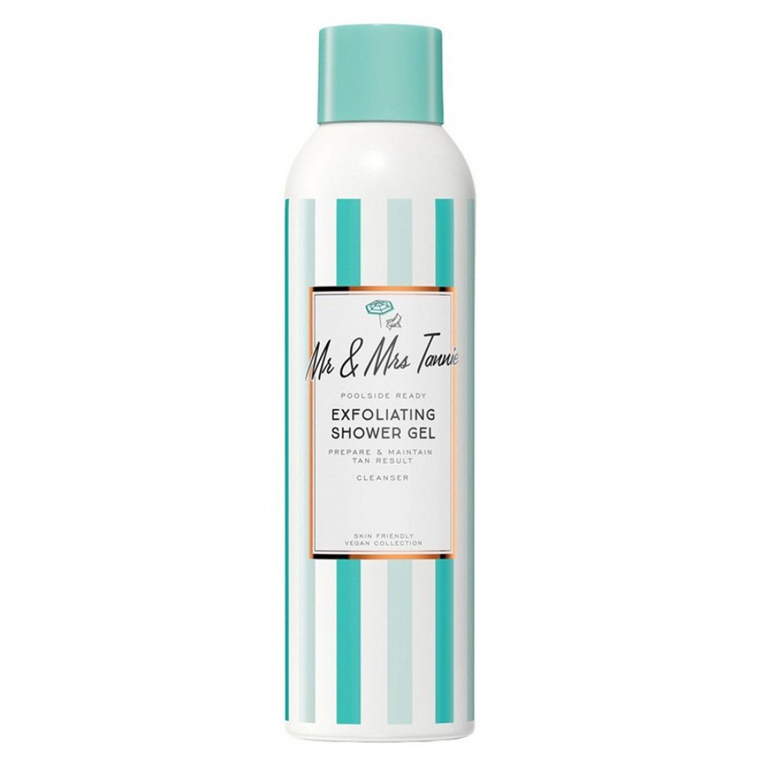 Mr & Mrs Tannie Mr & Mrs Tannie, Mr & Mrs Tannie, Aloe Vera, Peeling, Duschgel, Für alle Hauttypen, 200 ml Regular