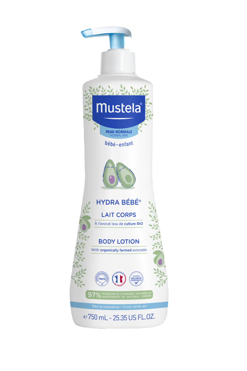 Mustela Mustela, Hydra Bebe, Avocado, Hydratisiert, Körperlotion, Körper, 750 ml Regular