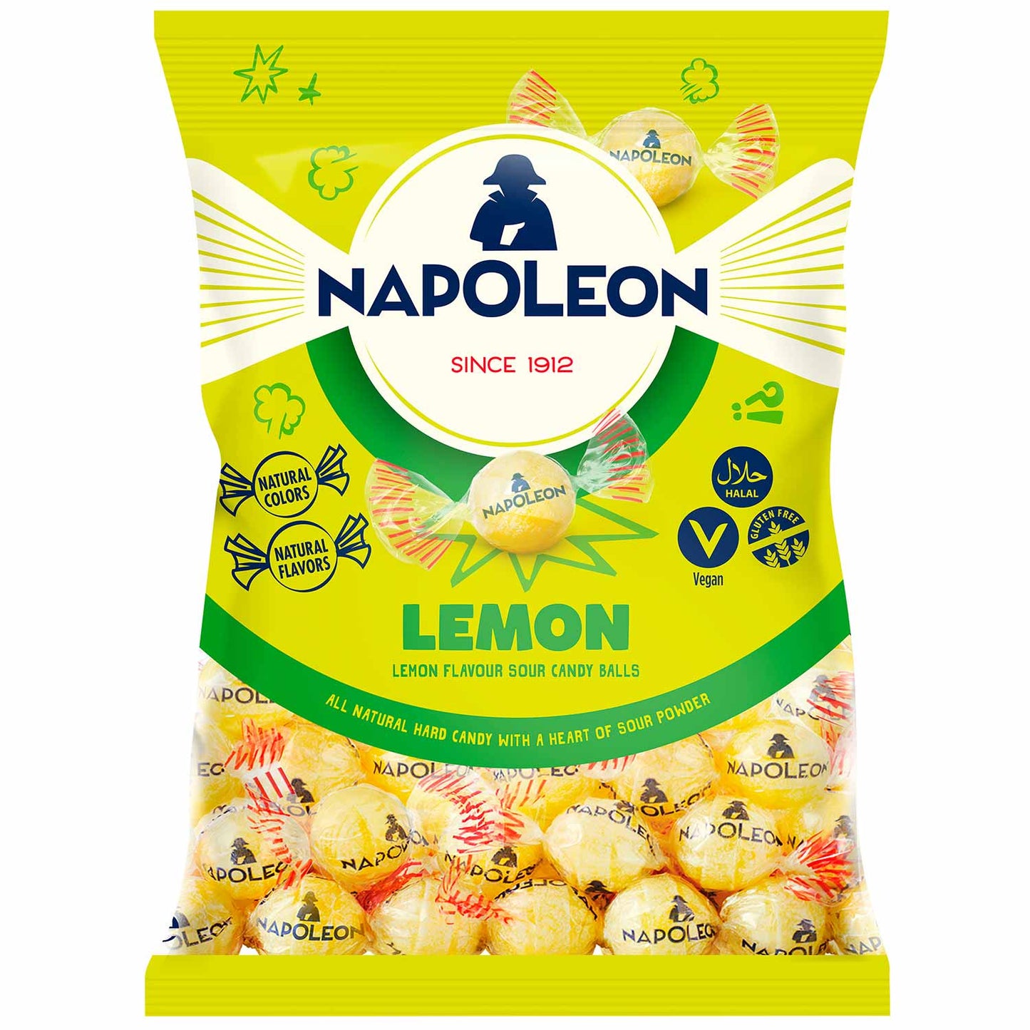 Napoleon Lemon Bonbons 130g - Candyshop.ch