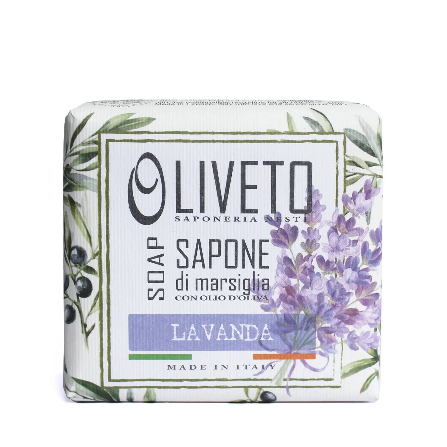 Nesti Dante Nesti Dante, Oliveto Lavanda, Reinigung und Hydratisierung, Duftende Seifenstück, 200 g Regular