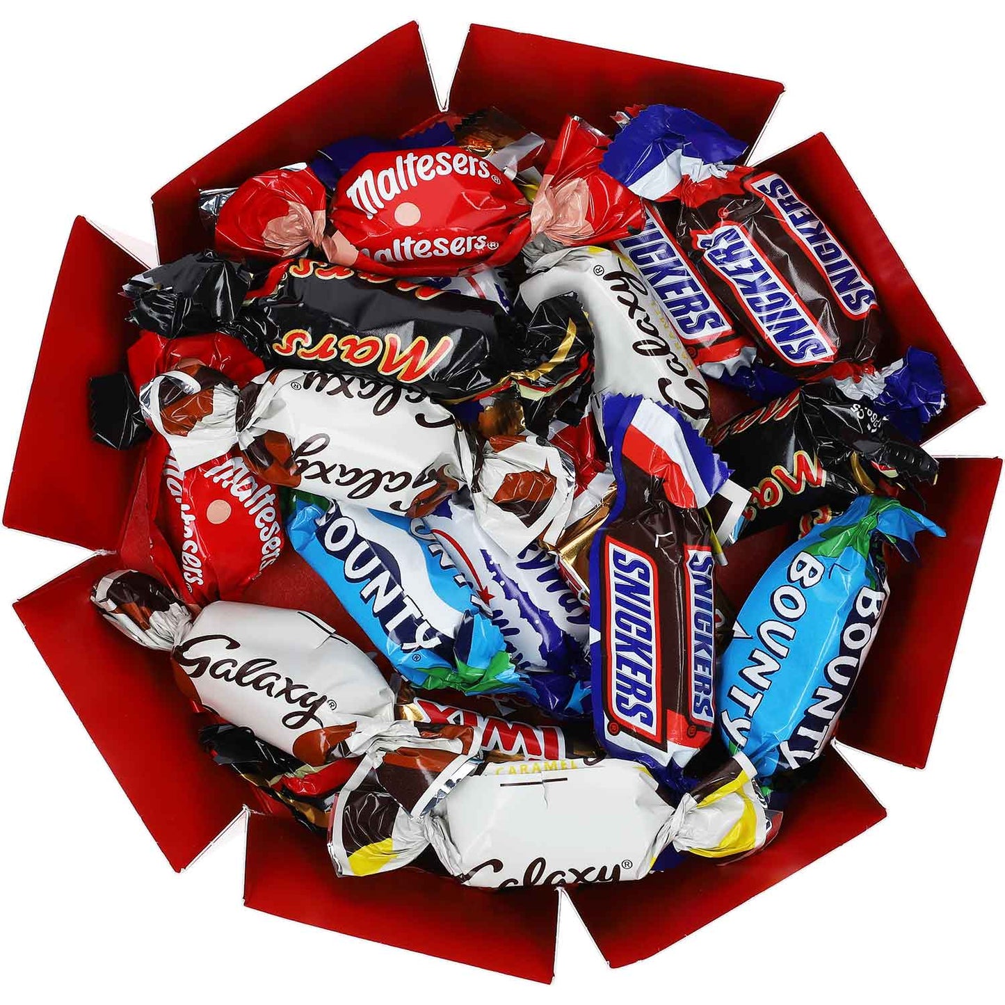 Nestle Celebrations Geschenkverpackung 186g – Sortierte Mini-Schokoladen – Detailansicht