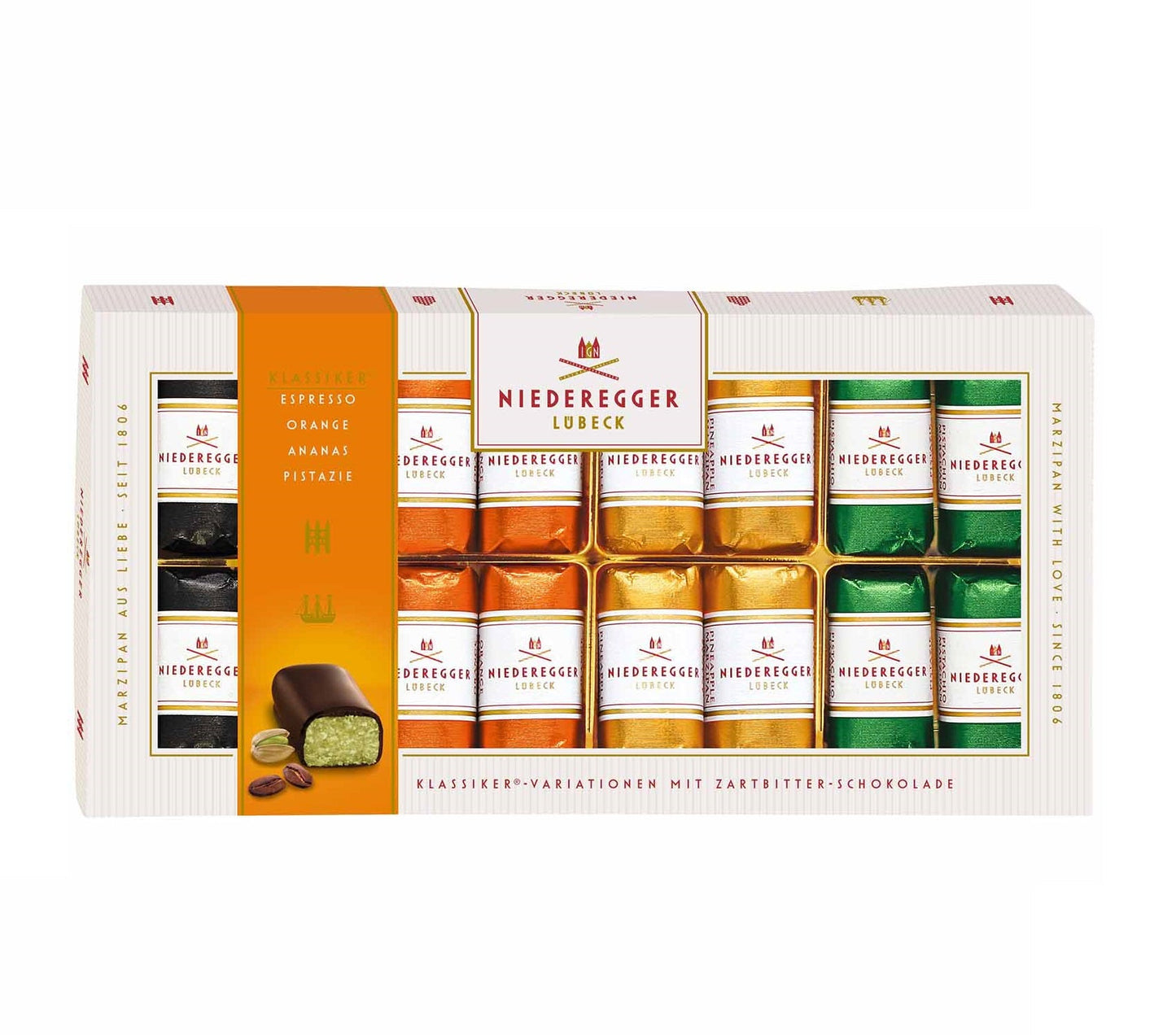 Niederegger Klassiker Marzipan Variationen 200g - Candyshop.ch