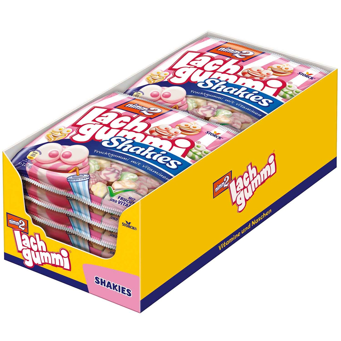 nimm2 Lachgummi Shakies 225g Fruchtgummi - Candyshop.ch