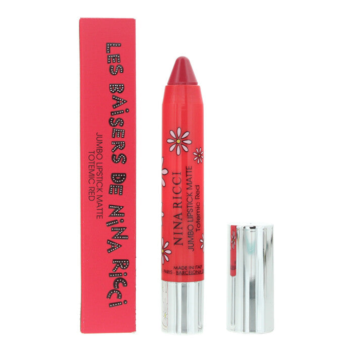 Nina Ricci Nina Ricci, Jumbo Lipstick Matte, Matt, Creme-Lippenstift, Totemisches Rot, 2.5 g *Tester