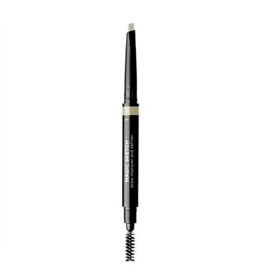 Nouba Augenbrauencreme-Stift Nouba, Magic Sketch , Detailed, Eyebrow Cream Pencil, 01, Brown Vanilla, 0.2 g Regular