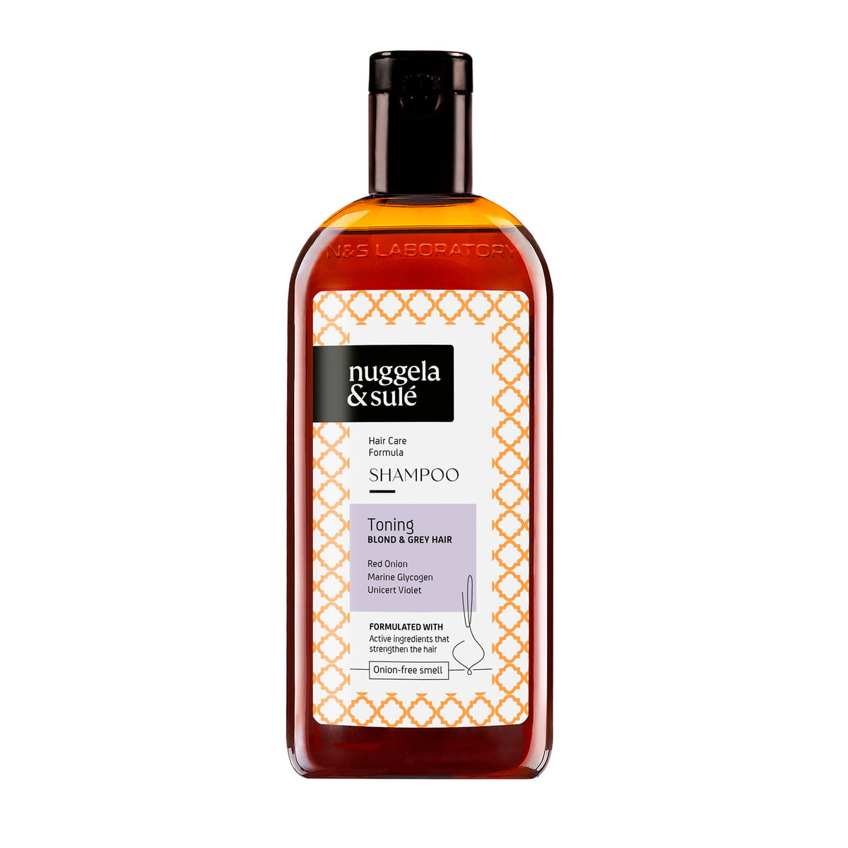 Nuggela & Sule Nuggela & Sule, Toning, Haarbehandlung Shampoo, Neutralisiert gelbe Töne, Für blondes/aufgehelltes oder graues