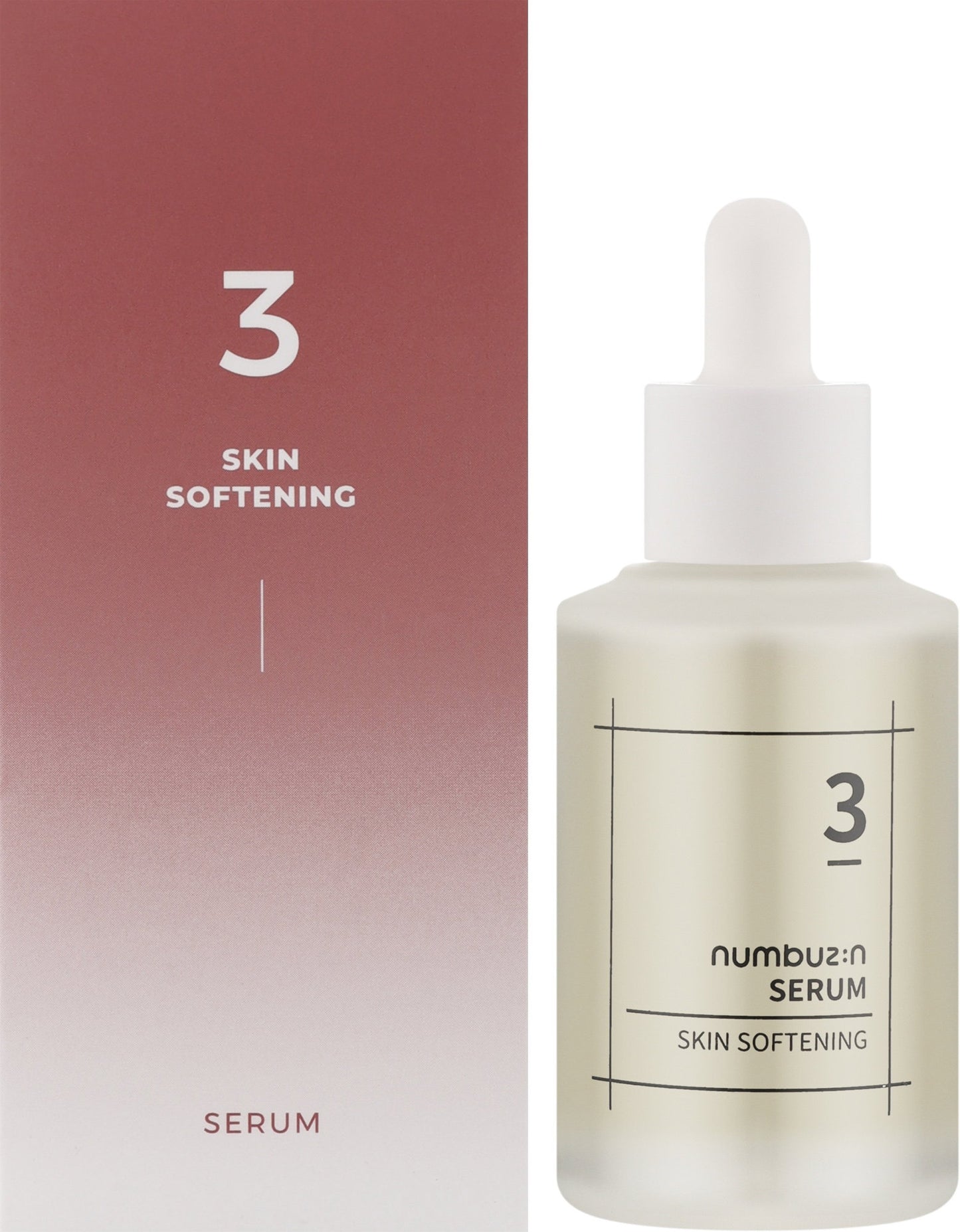 Numbuzin Numbuzin, No. 3 Skin Softening, Weichmachen, Serum, Für das Gesicht, 50 ml Regular