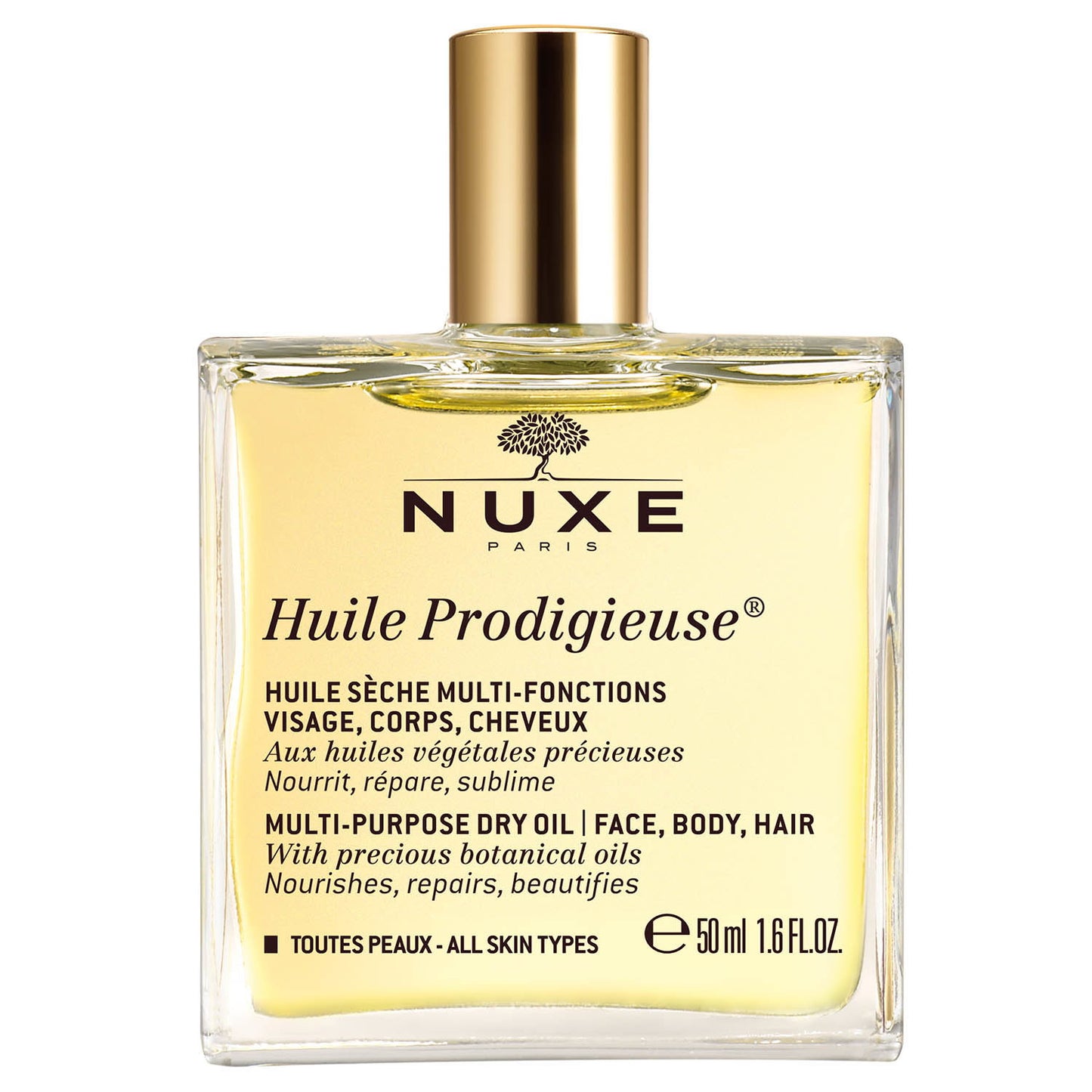 Nuxe Nuxe, Huile Prodigieuse Multi-Purpose, Körperöl, Für Gesicht, Körper & Haar, 50 ml Regular