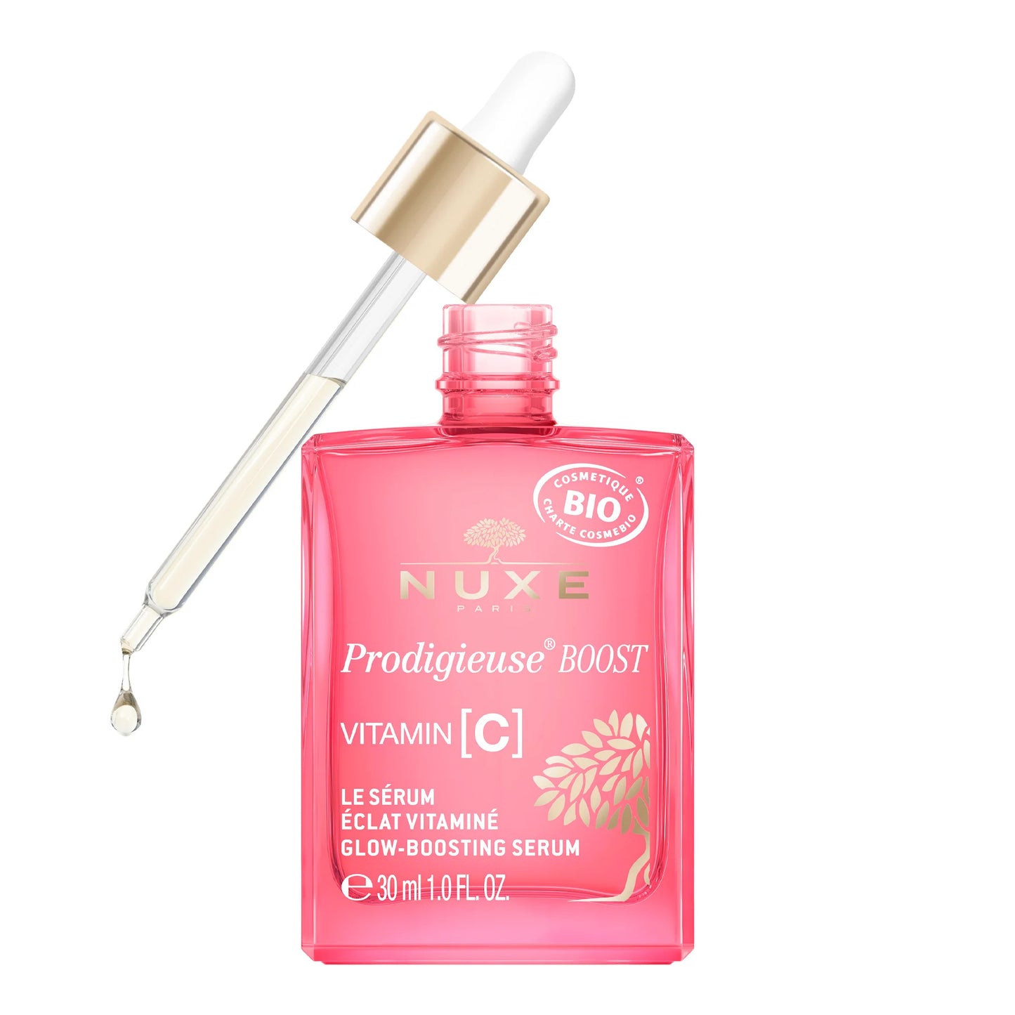 Nuxe Prodigieuse Boost Glow Serum mit Vitamin C – Strahlkraft für das Gesicht, 30 ml Tester