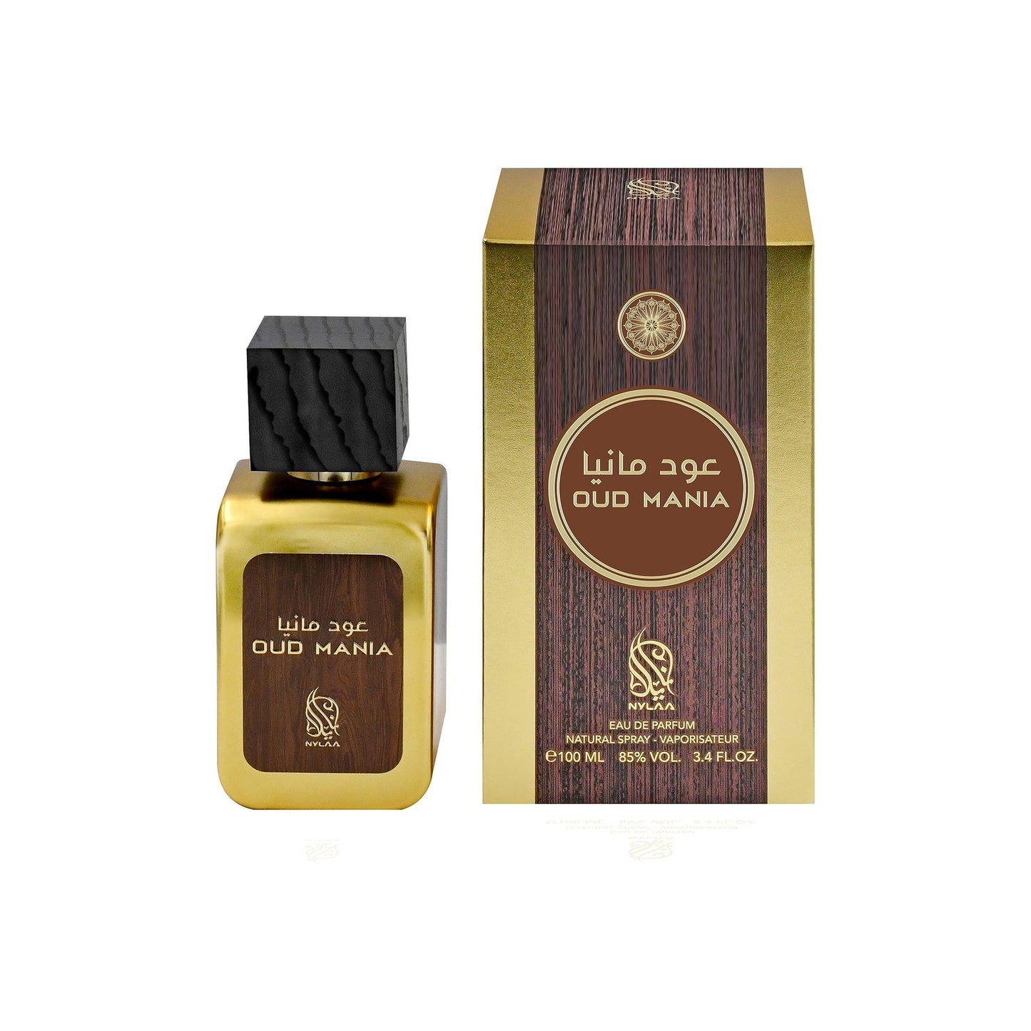 Nylaa Nylaa, Oud Mania, Eau de Parfum, Für Männer, 100 ml Regular