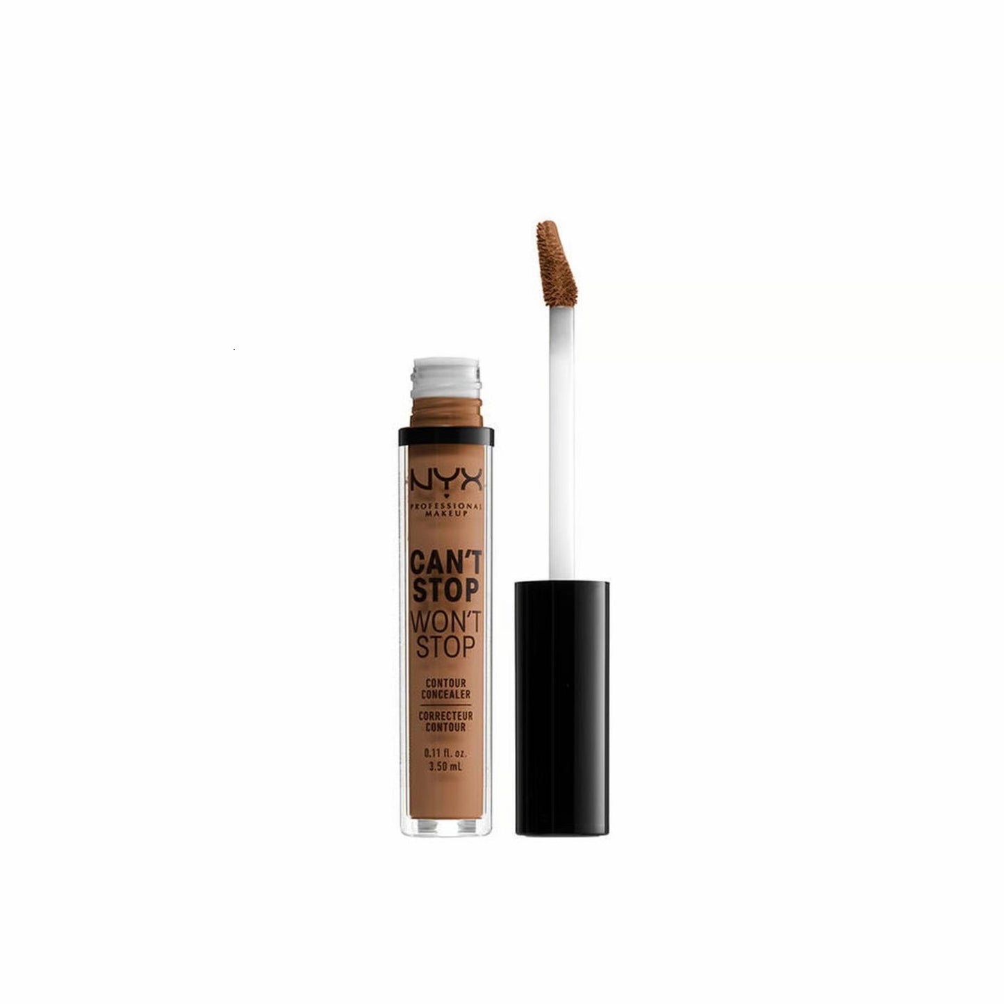 Nyx Nyx, Can't Stop Won't Stop, Matt, Flüssig-Concealer, Mahagoni, 3.5 ml Regular