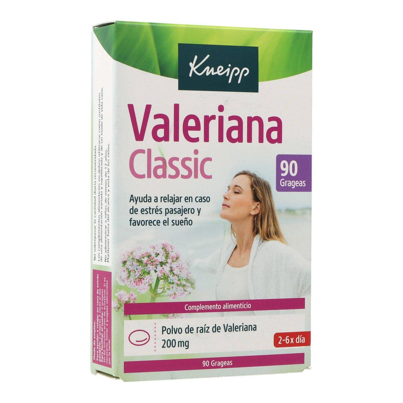 Kneipp Valeriana Classic – 90 Dragees | Nahrungsergänzung mit Baldrian