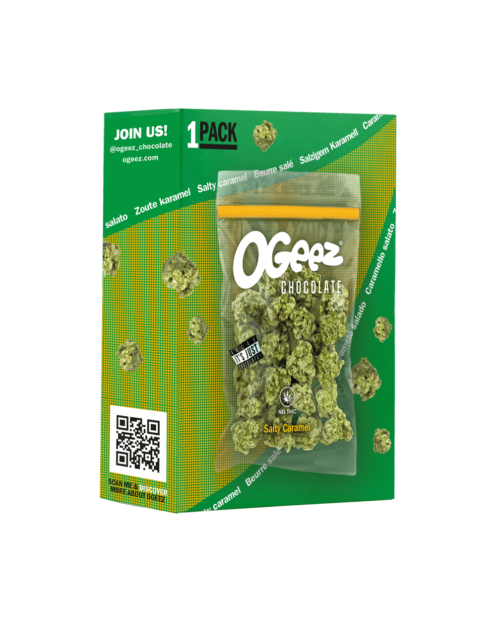 OGeez 1 PACK 35g Salty Caramel - Candyshop.ch