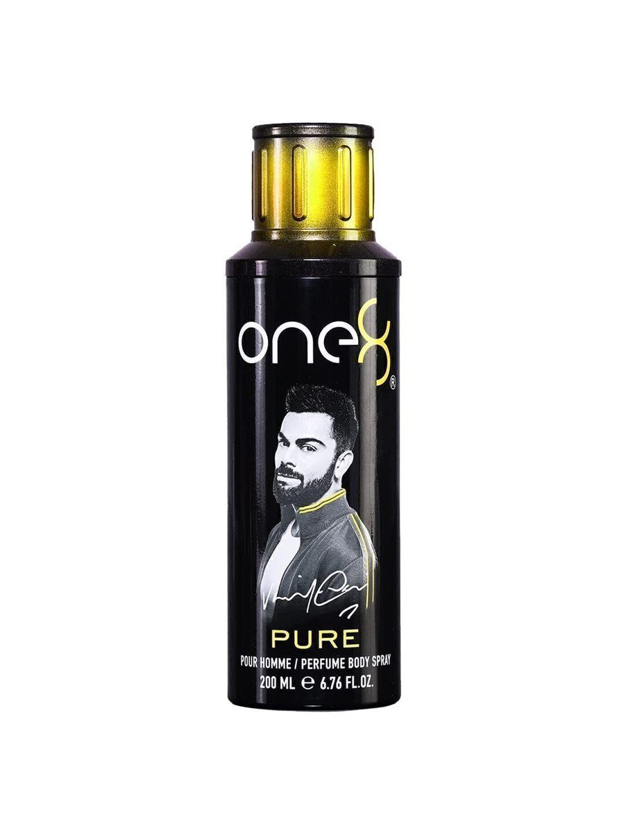 One 8 One 8, Pure, Duftspray, Für Männer, 200 ml Regular