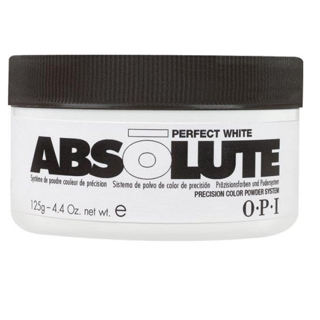 Opi, Absolute, Acrylnagelpuder, Perfektes Weiß, 125 g