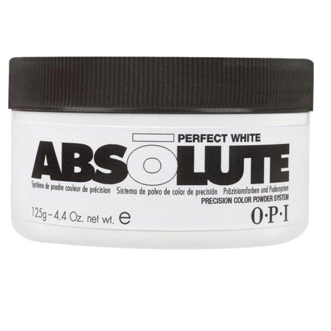 Opi Opi, Absolute, Acrylnagelpuder, Perfektes Weiß, 125 g Regular