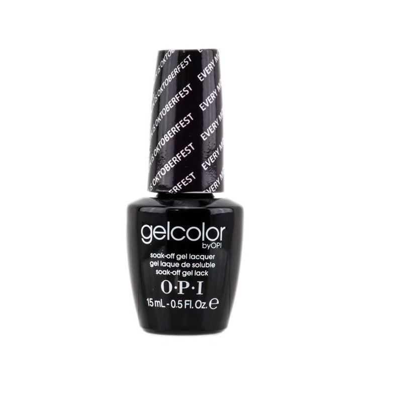 Opi Opi Gel Color Semi-permanenter Nagellack GC G18 Jeder Monat ist Oktoberfest 15 ml Tester