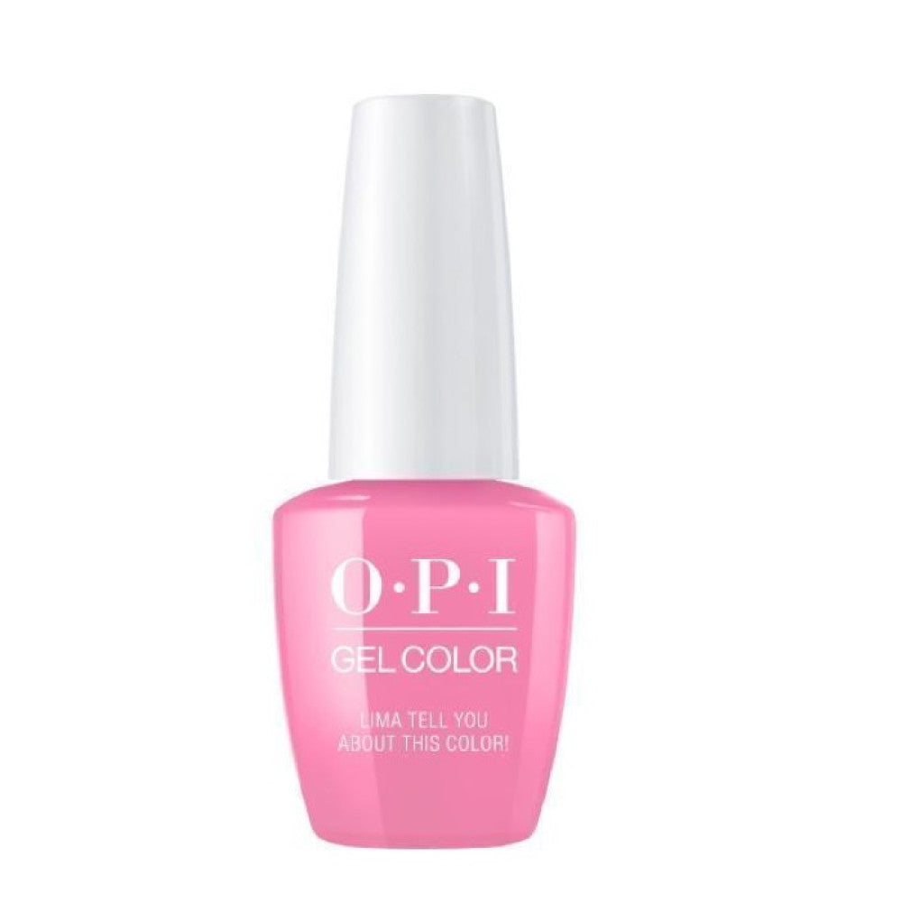 Opi, Gel Color, Semi-permanenter Nagellack, Lima erzählt Ihnen von dieser Farbe!, 15 ml