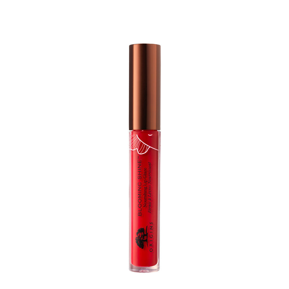 Origins, Blooming Shine, Lipgloss, 04, Zinnie Zing, 2.6 ml