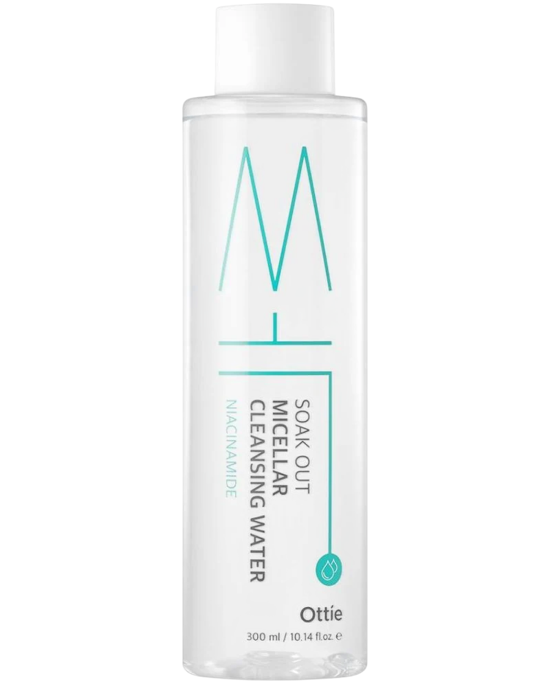 Ottie Ottie, Soak Out, Reinigung & Beruhigung, Mizellenwasser, Sensibel, 300 ml Regular