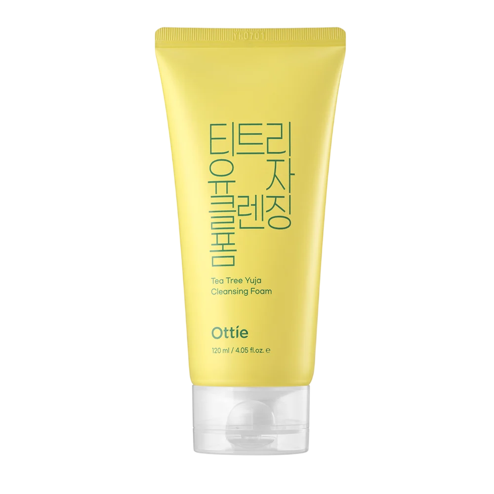 Ottie Ottie, Tea Tree Yuja, Beseitigt Unreinheiten, Reinigungsschaum, 120 ml Regular