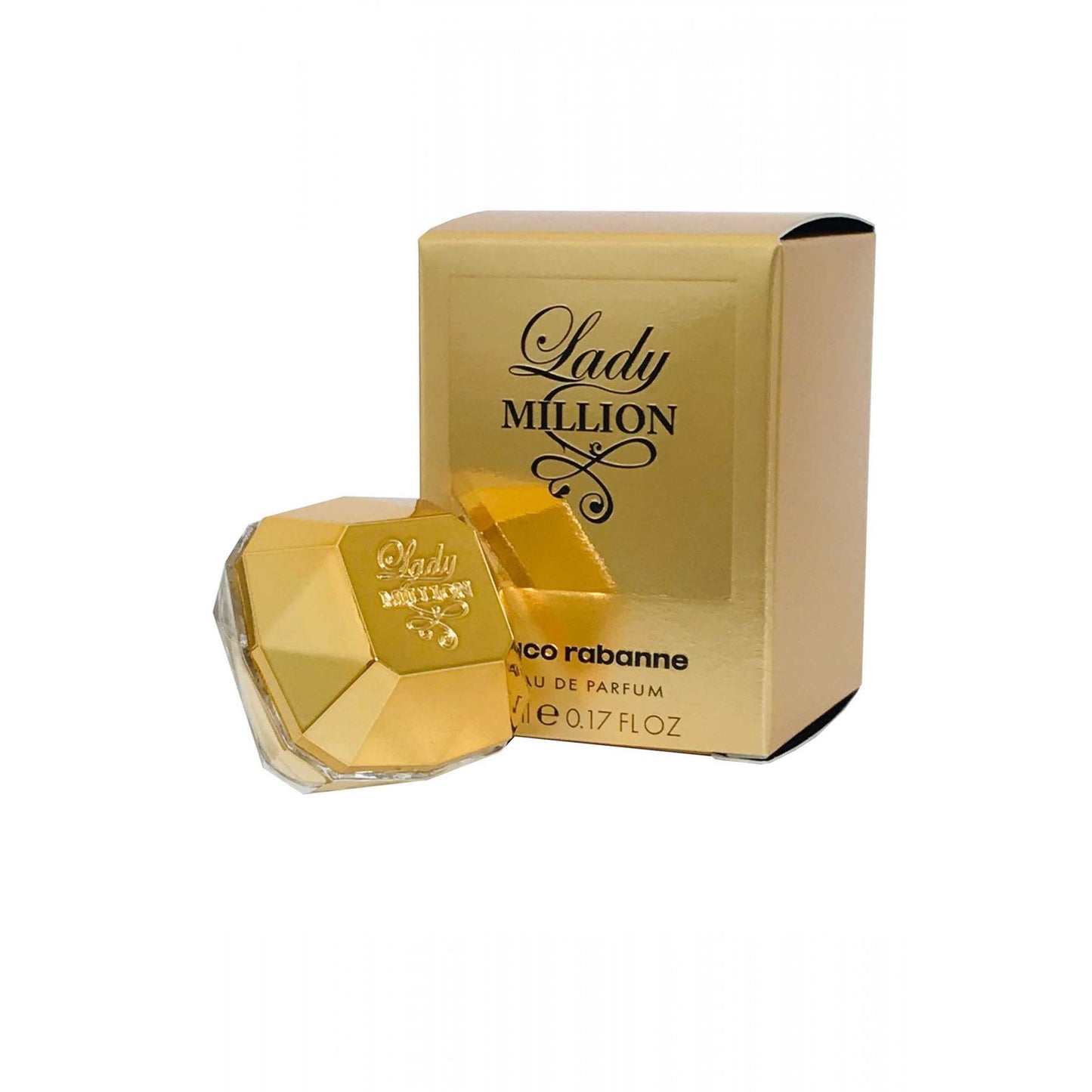 Paco Rabanne Paco Rabanne, Lady Million, Eau de Parfum, Für Frauen, 5 ml *Miniatur Miniature
