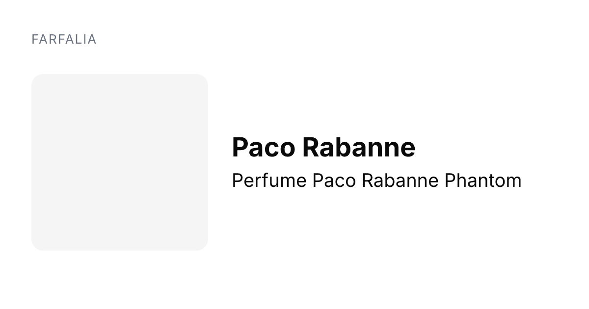 Paco Rabanne Phantom Parfum Edp Spray 30ml