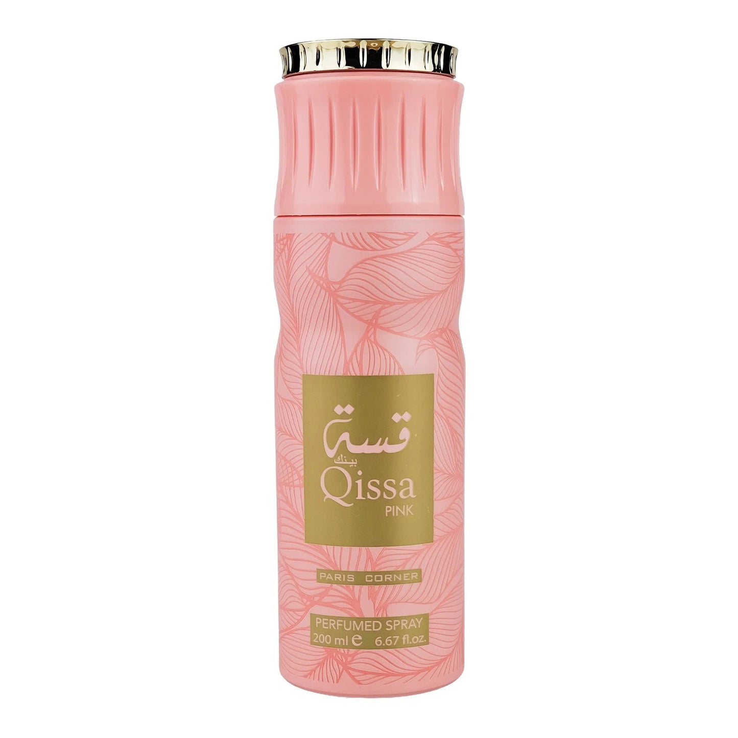 Paris Corner Paris Corner, Qissa Pink, Deodorant Spray, Für Frauen, 200 ml Regular