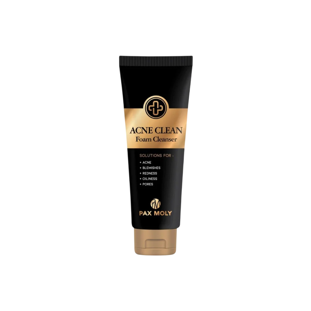 PaxMoly PaxMoly, Acne Clean, Reinigung und Reinigung, Reinigungsschaum, 120 ml Regular