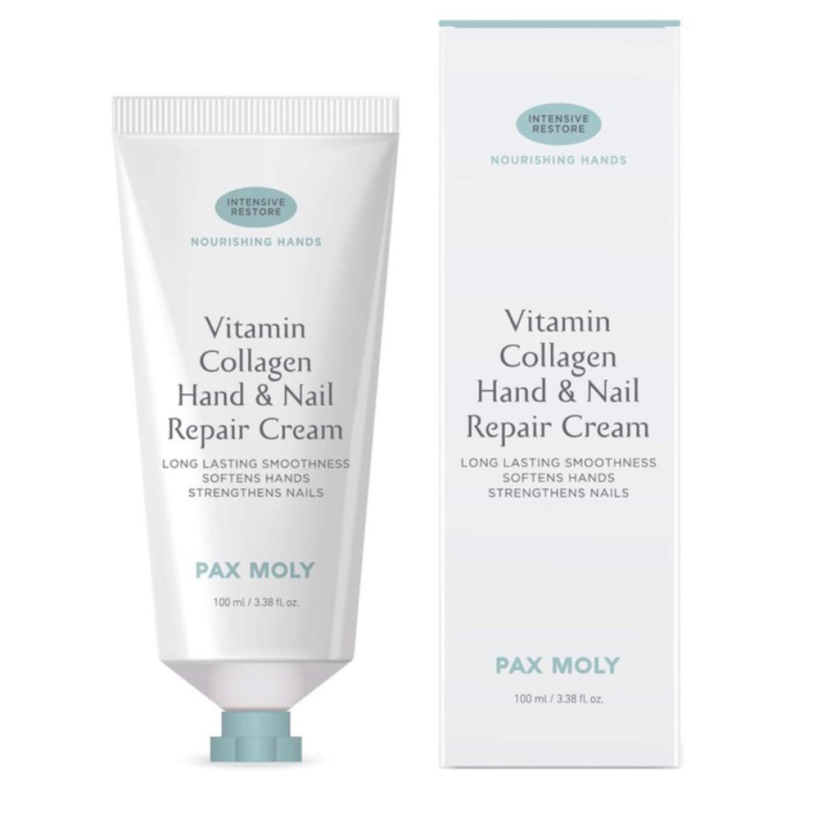PaxMoly PaxMoly, Vitamin Collagen, Hydrating & Moisturising, Hand- und Nagelcreme, Fruity & Floral, 100 ml Regular
