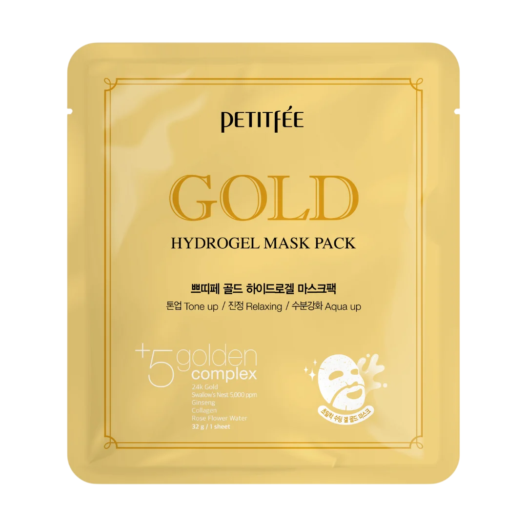 Petitfee Petitfee, Gold, Anti-Aging, Hydrogel, Gelmaske, Für das Gesicht, 32 g Regular
