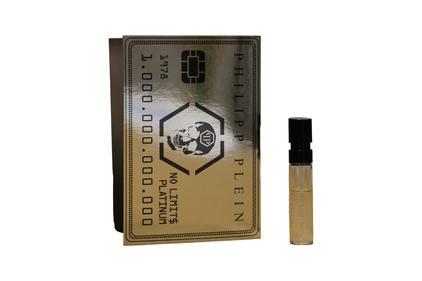Philipp Plein Philipp Plein, No Limits Platinum, Eau de Parfum, Für Männer, 1.5 ml Fläschchen Vial