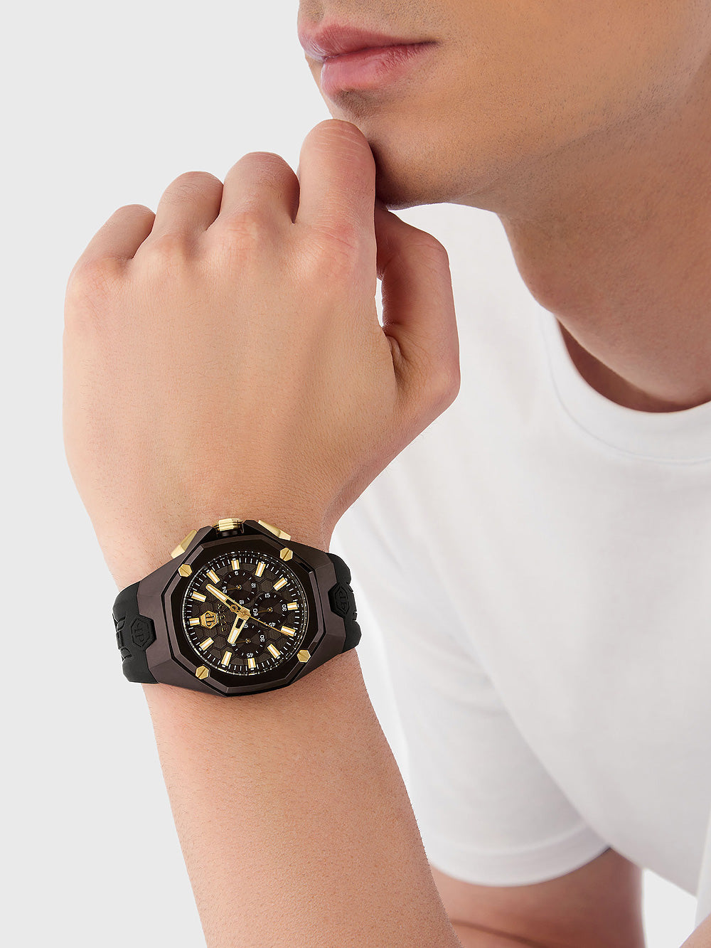 PHILIPP PLEIN OCTAGON HYPER PWTBA0323 Armbanduhr ansicht-3