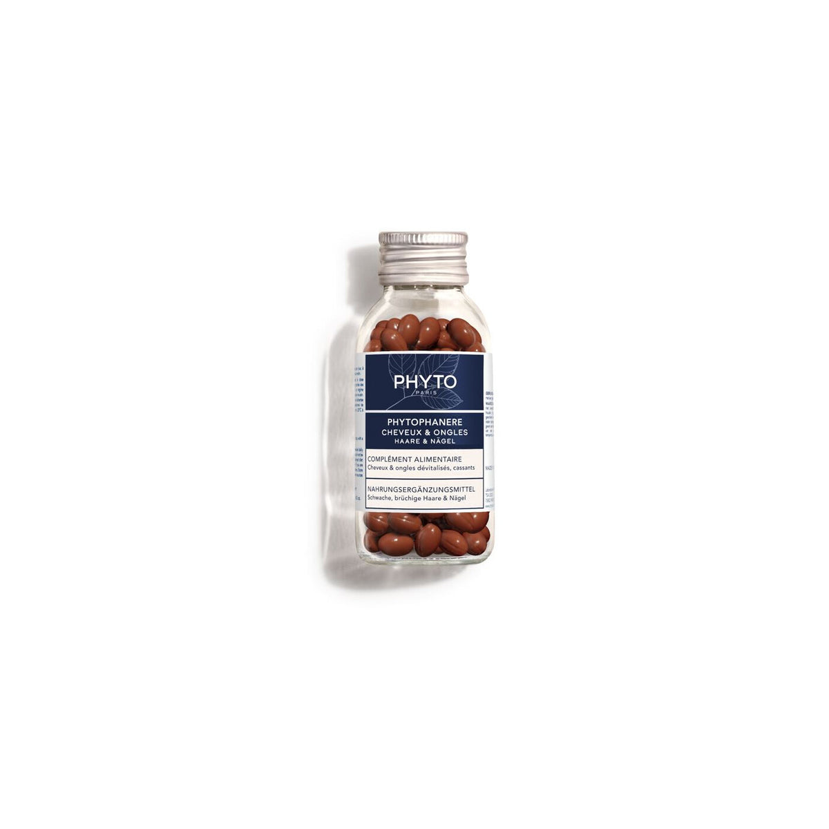 Phyto Phyto, Phytophanère, Biotin, Vitamins, Zinc, Strengthen Hair & Nails, Kapseln, 240 stk Regular