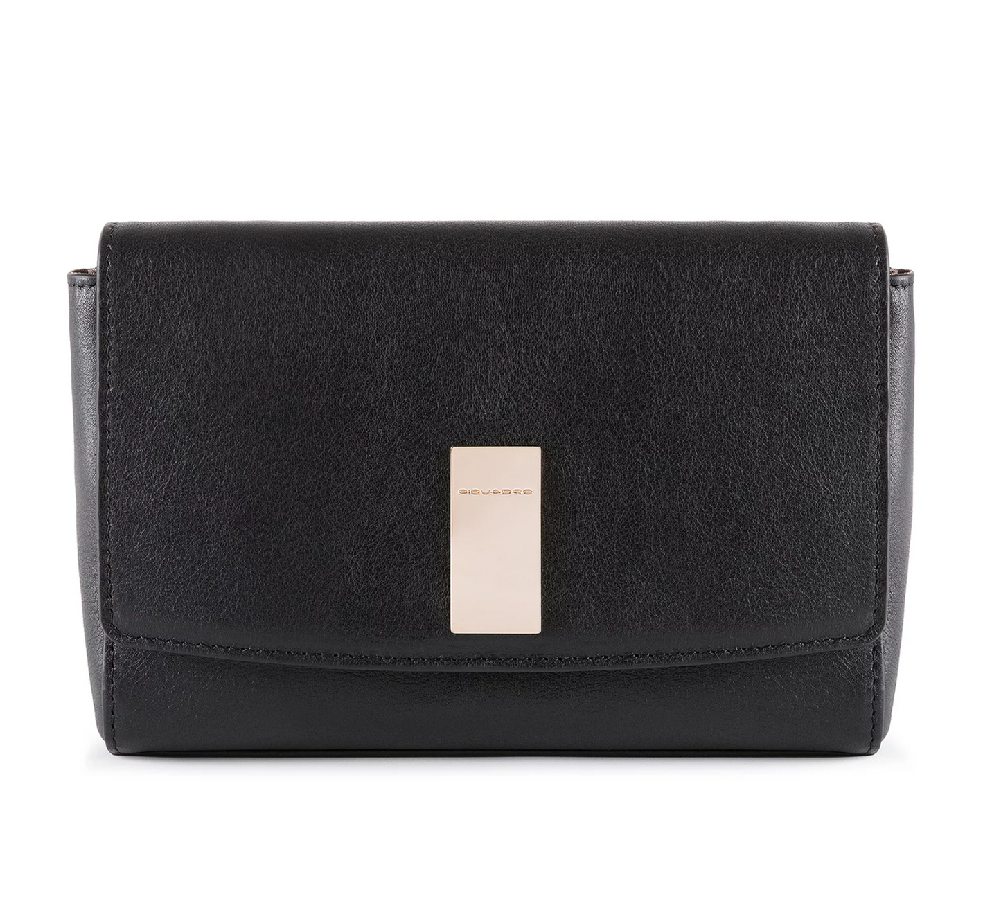 Piquadro Piquadro, Dafne, Lederhandtasche, RFID-System, Schwarz, 19 cm Regular