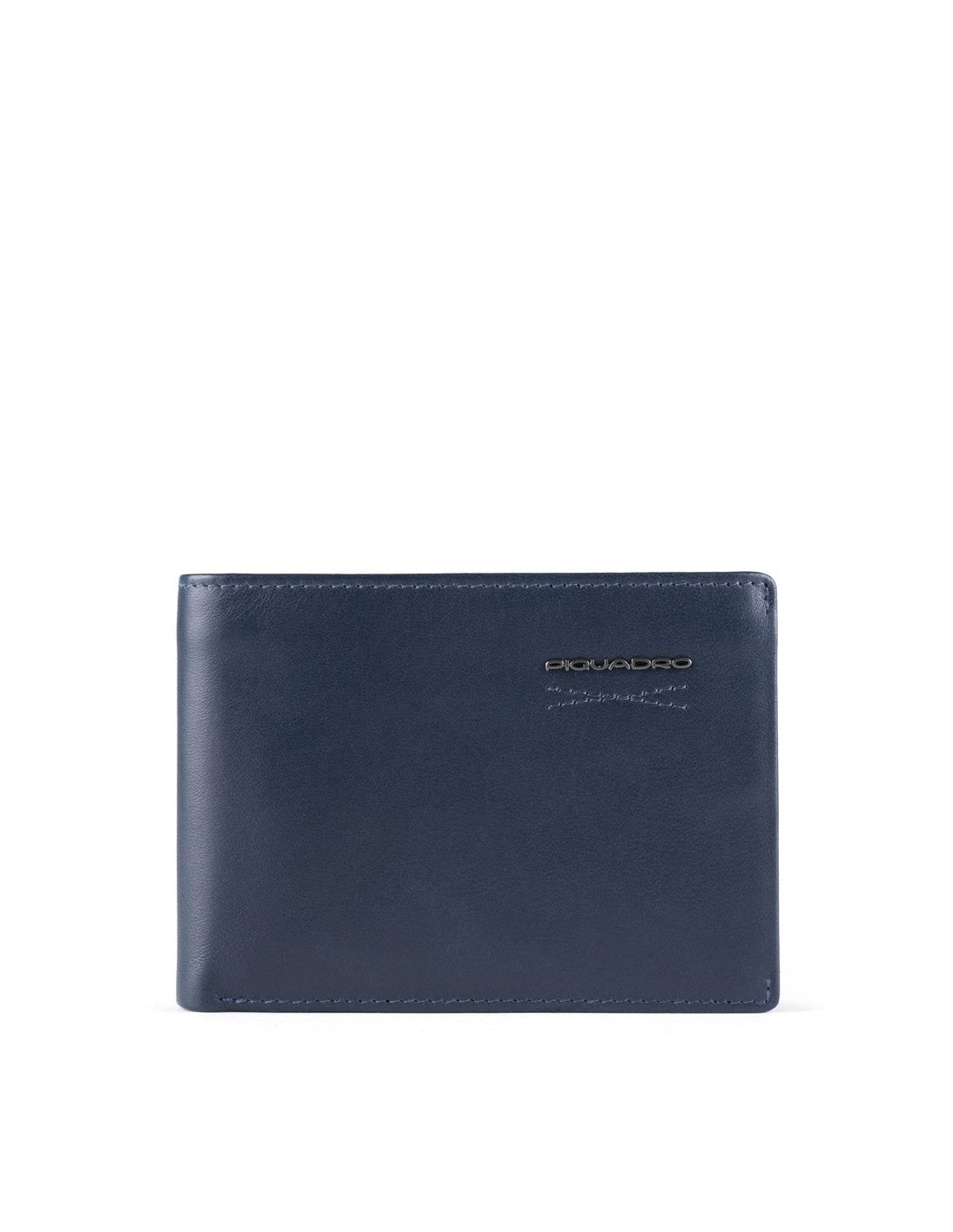 Piquadro Piquadro, Obidos, Lederbrieftasche, Münzhalter, Blau, Für Männer Regular