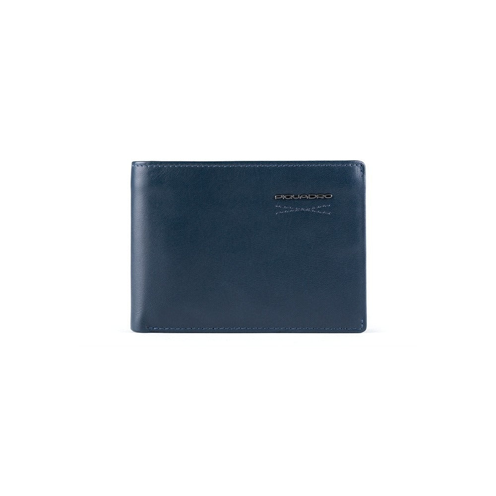 Piquadro Piquadro, Obidos, Lederbrieftasche, Schlank, PU4823W110R, Marineblau, Für Männer Regular