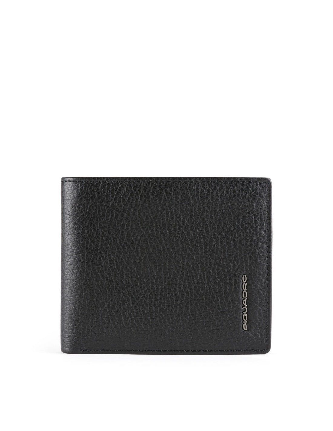 Piquadro Piquadro, Piquadro, Lederbrieftasche, Mit Münzfach mit Reißverschluss, Schwarz, Für Männer Regular