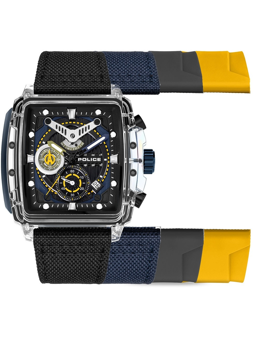 POLICE PEWGC00770X1 Chronograph Armbanduhr 43 mm ansicht-3