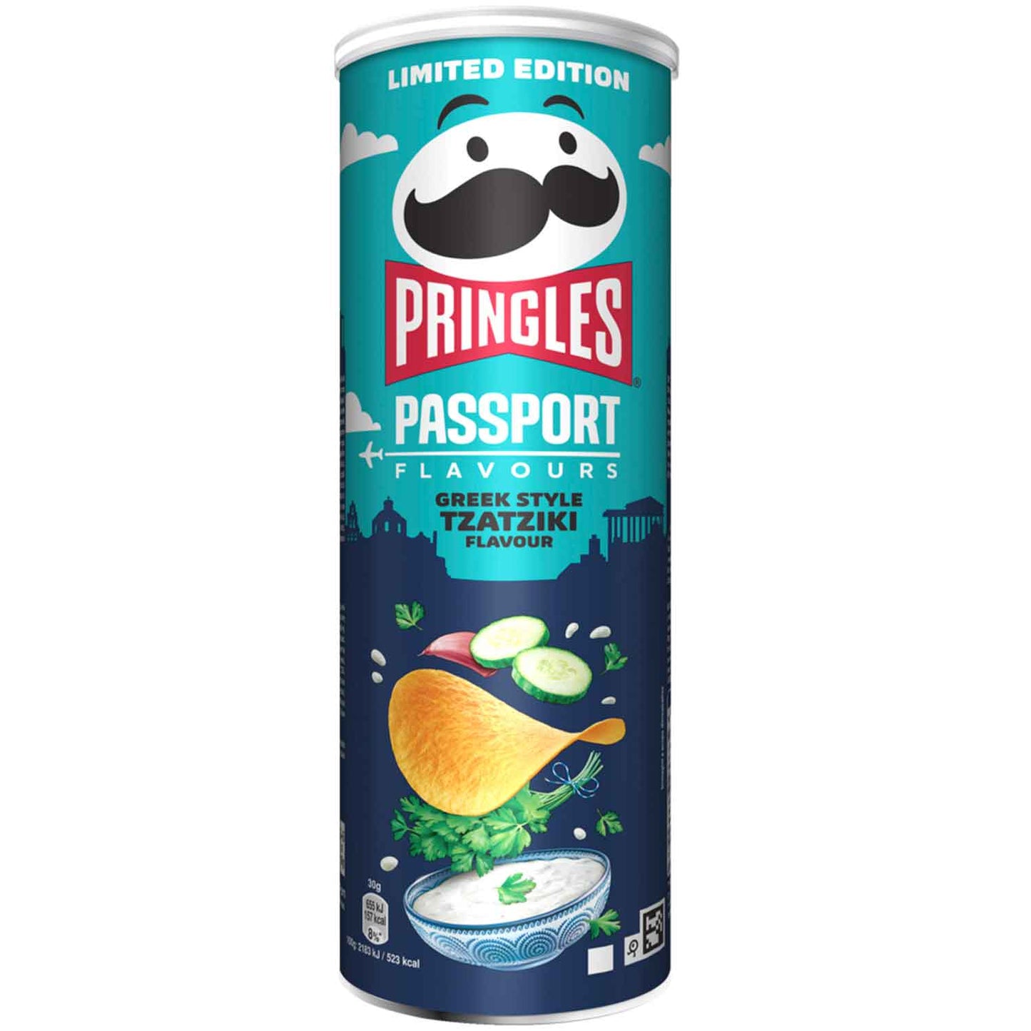 Pringles Passport Flavours Greek Style Tzatziki 165g - Candyshop.ch