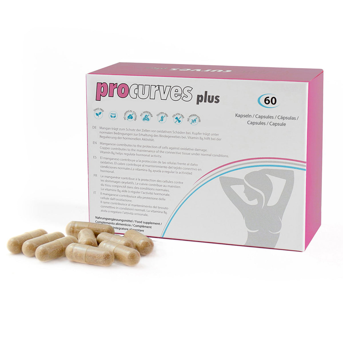 Procurves Breast Enlargement Kapseln 60 Capsules