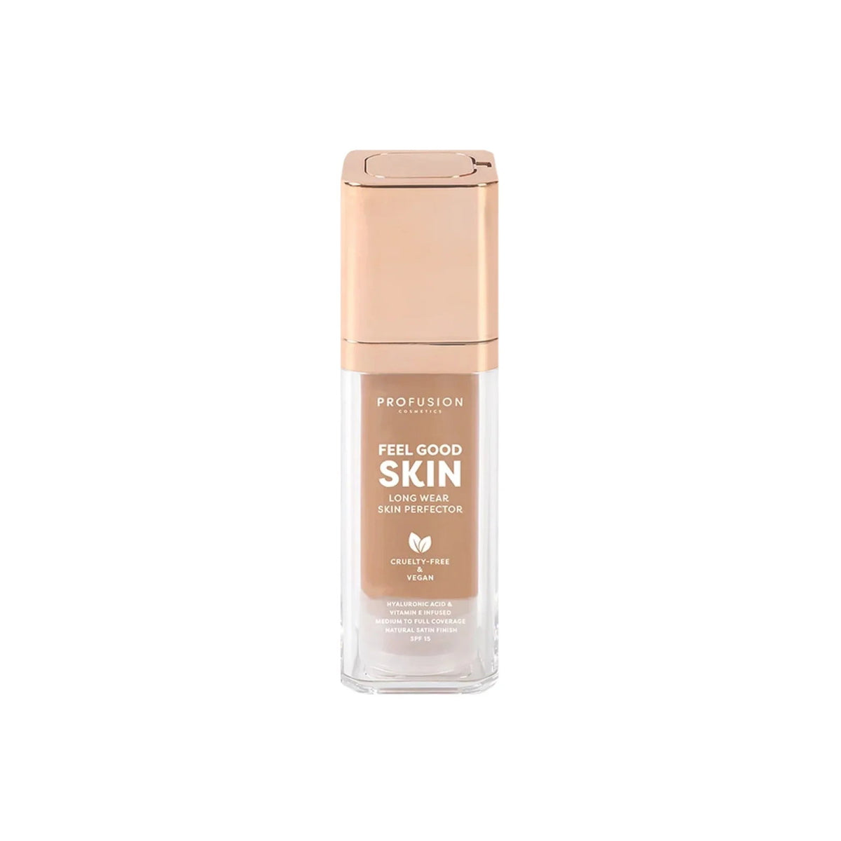 Profusion Cosmetics Profusion Cosmetics, Feel Good Skin, Satinfarbe, Flüssige Grundierung, 300, Mittel, SPF 15, 30 ml Regular