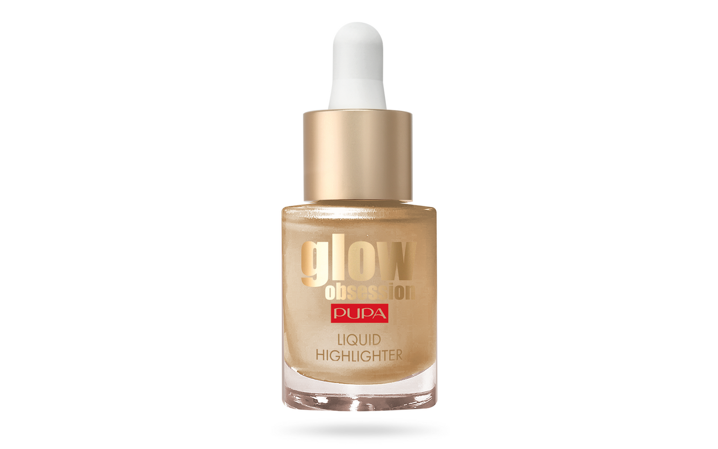 Pupa Pupa, Glow Obsession, Parabenfrei, Erleuchtend, Flüssiger Highlighter, 100, Sonnenaufgang, Für das Gesicht, 13.5 ml Regu
