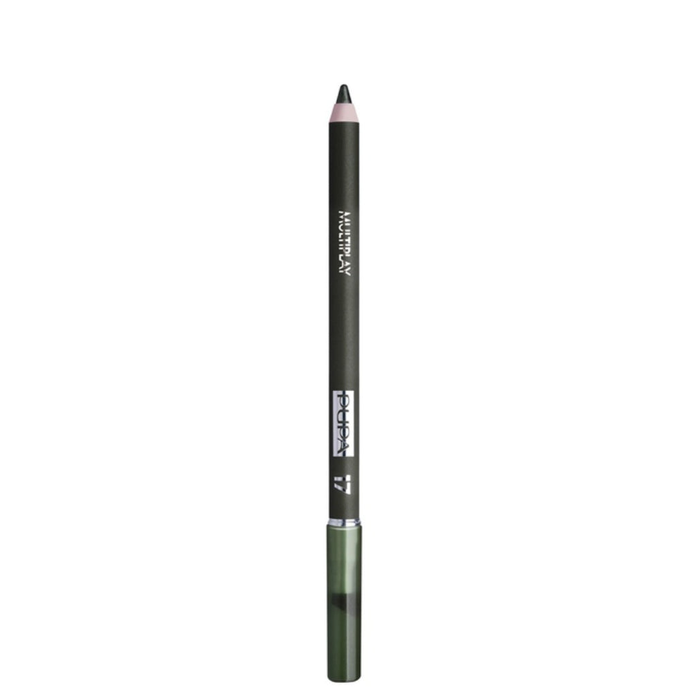 Pupa, Multiplay, Beidseitig, Lidschatten & Kajal Eyeliner 2-in-1, 17, Ulmen-Grün, 1.2 g *Tester