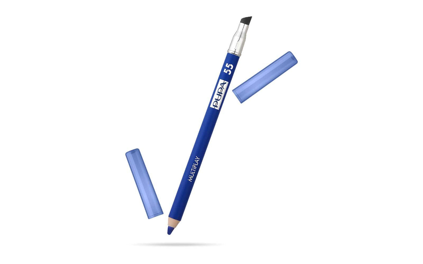 Pupa, Multiplay, Beidseitig, Lidschatten & Kajal Eyeliner 2-in-1, 55, Elektrikblau, 1.2 g *Tester