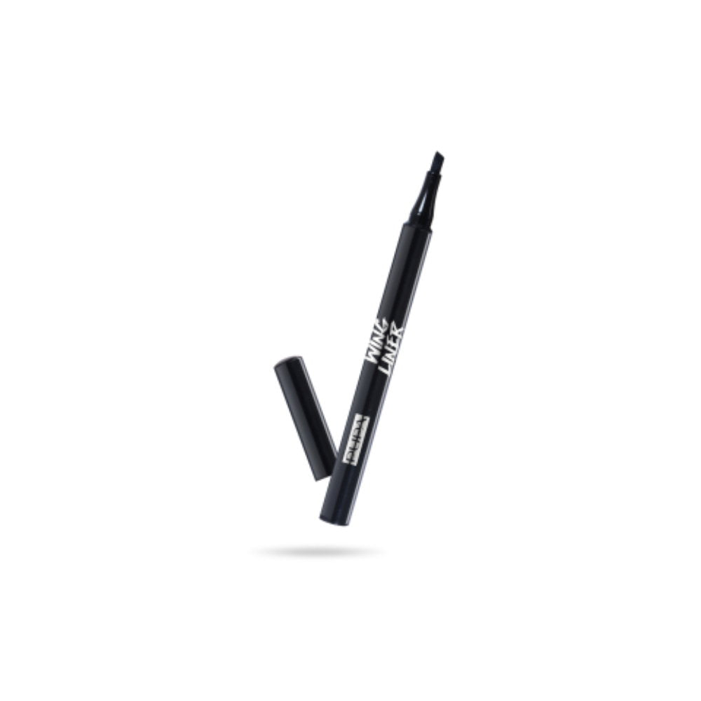 Pupa Pupa, Wing Liner, Flüssiger Eyeliner, Schwarz, 1 ml Regular