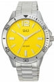Q&Q GENT DIVER ONLY TIME Q28B-009PY Only Time Armbanduhr 44 mm ansicht-2